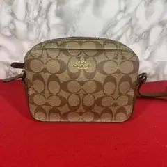 ミ*ト様 coach コーチ　ショルダーバッグ カメラバッグ　シグネチャー　pv