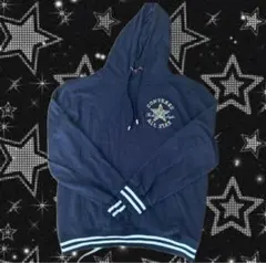 Converse フード付きパーカー ネイビー