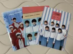 なにわ男子 ローソンコラボ クリアファイル 3枚セット