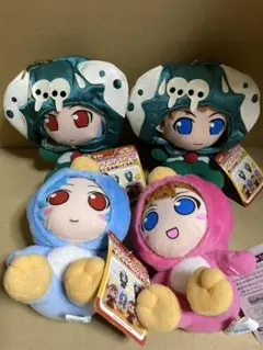 新世紀エヴァンゲリオン レイ アスカ 着ぐるみぬいぐるみ まとめ売り SEGA 新世紀エヴァンゲリオン レイ アスカ 着ぐるみぬいぐるみ まとめ売り