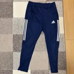 adidas ネイビー ジャージパンツ Fサイズ