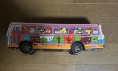 【最終降價】昭和復古幼稚園巴士 鍍錫玩具 迷你汽車