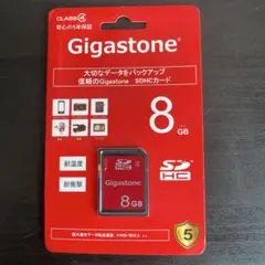 Gigastone 8GB SDHCカード CLASS4