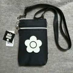 sale 新品 MARYQUANT マリークヮント スマホショルダー ブラック