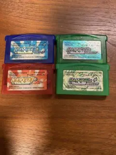 ポケモン ルビー・サファイア・エメラルド リーフグリーン 4点セット