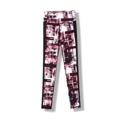 reebok リーボック キレイフィット グラフィックタイツ （purple）