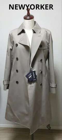 ★新品タグ付き★NEWYORKERライナー付き トレンチコート　ベージュ