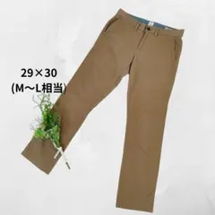 【メンズ】ギャップ ♪ チノパン ベージュ ストレッチ 29×30 M〜L相当