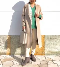 ユニクロ UNIQLO カシミヤ100% Vネック ニットプルオーバー