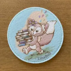 ダッフィーフレンズ　ワンダフルフレンドシップ　コースター　リーナベル