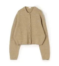 トゥモローランド ボールジー　シャイニーメタルクルーネックカーディガン