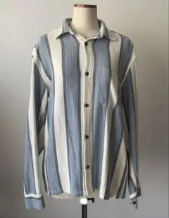 ZARA リラックスフィット シャツ ストライプ ザラ シンプル メンズ