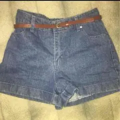 デニムショートパンツ