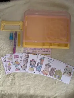 アクアビーズ　ケース　ピーラー　ペン　キャラクター図案セット