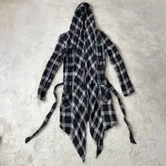 希少デザイン　xfrm トランスフォーム　アシンメトリー　薄手　パーカー