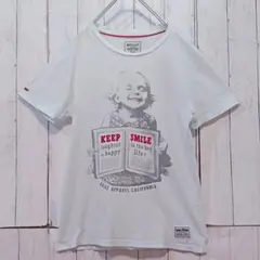 ROIAL Tシャツ メンズS レディースM相当 ユニセックス ブルーのサムネイル