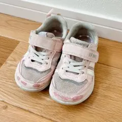 イフミー 16センチ　 ピンク スニーカー　キッズ　保育園靴　幼稚園靴　シューズ