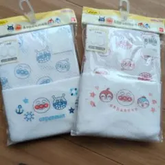 新品　未使用　アンパンマン　半袖ボディスーツ　2枚組　2点ベビー　70