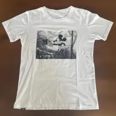 モンタージュ　ミッキーマウス プリント Tシャツ ホワイトのサムネイル