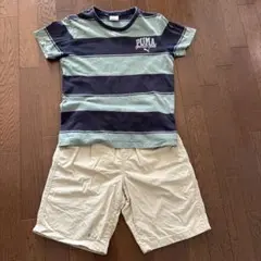 PUMA キッズ Tシャツ 160 UNIQLOハーフパンツ150