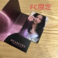 BLACKPINK 韓国コンサート　FC限定　トレカ　ジス