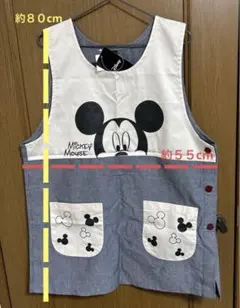 新品　未使用　エプロン　ミッキー