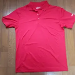 Nike Golf Dri-Fit 赤 ポロシャツ M