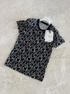 【新品タグ付】モンクレール モノグラム 総柄 Tシャツ M（実寸L相当）のサムネイル