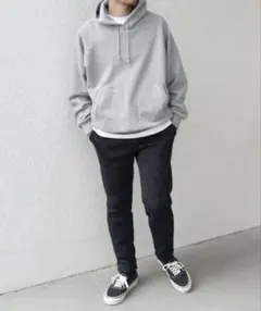 シップス　エニィ　フリース　ジョガーパンツ ダークグレー　XL