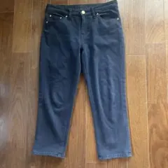 レディース デニムパンツ クロップド丈のサムネイル