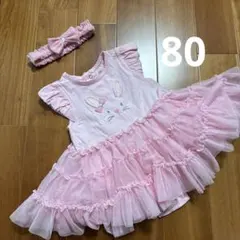 Little Me ベビーワンピース 12M ヘアバンド付のサムネイル