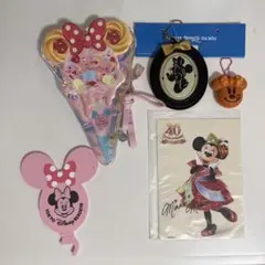 ディズニー ミニー　スーベニア　ミッキーバルーン　ポーチ　まとめ売りのサムネイル