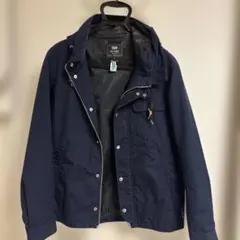 BEAMS HEART フード付きジャケット ネイビー　ドライクリーニング済み