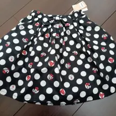 ディズニー　ミニー 水玉スカート　チュチュ＆インナーパンツつき　110