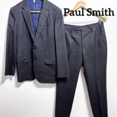 ポールスミス　ビジネススーツ　スーツセット　裏地地球柄　スタイリッシュ Mサイズ