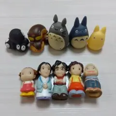 値下げ！ スタジオジブリ となりのトトロ 指人形 11体セット - メルカリ