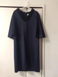 【美品】Ships ワンピース  ネイビー