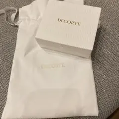 【新品未開封】デコルテランクアップギフト　ミリオリティクリーム2種　巾着付き