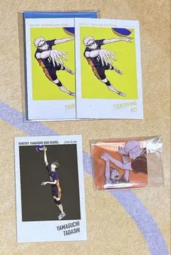 ハイキュー!! 烏野高校 月島蛍 山口忠