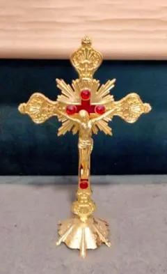 売り切れ寸前！イエス・キリスト　クロスchrist clossスタンド 十字架のサムネイル