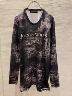 00s johnny wolf long sleeve t-shirt y2kのサムネイル