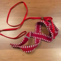 Petio 캣 하네스 스몰 레드 스트라이프
