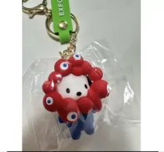 会場限定EXPOサンリオミャクミャク　パステルカラーキーホルダー　ポチャッコ