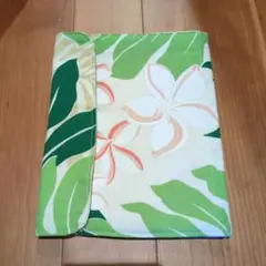 ハンドメイド　多機能ポーチ　ハワイアン柄　カードケース
