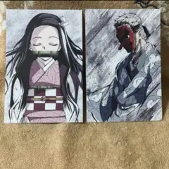 【全集中展限定】鬼滅の刃　立志編　第22話ポストカード2種　禰豆子・鱗滝