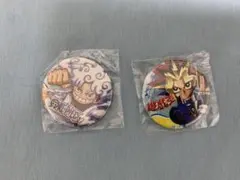 遊戯王とONE PIECEルフィ缶バッジのサムネイル