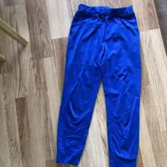 ユニクロ　140サイズ 青色 パンツ