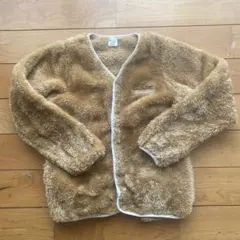 ベージュ フリースジャケット