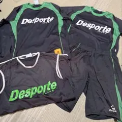 Desporte サッカー フットサル ウェア 4点セット Ｓのサムネイル