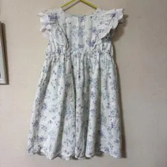 アプレレクール　 半袖　ワンピース　花柄